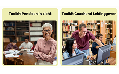 Nieuw: toolkits Pensioen in zicht en Coachend Leidinggeven